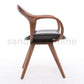 Monia Wooden Armchair