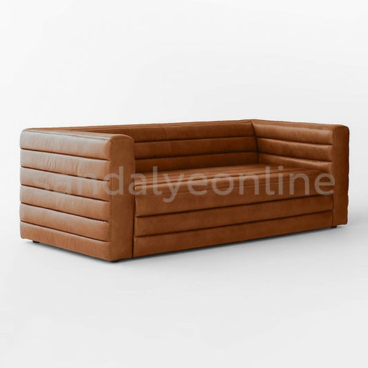 Strike Leather Sofa